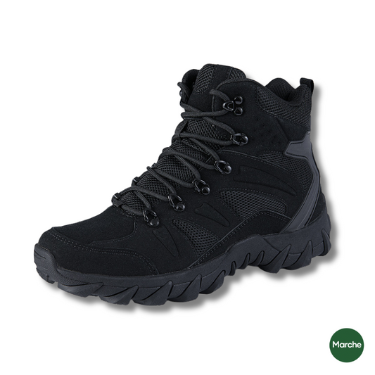 Bottes de randonnée respirantes et résistantes - Noir