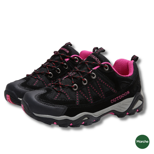 Chaussure de sport respirante - Noir/ Rose